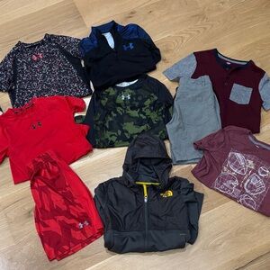 🩵BOYS BUNDLE!!🩵
 The North Face Black and Yellow Kids' Hoodie